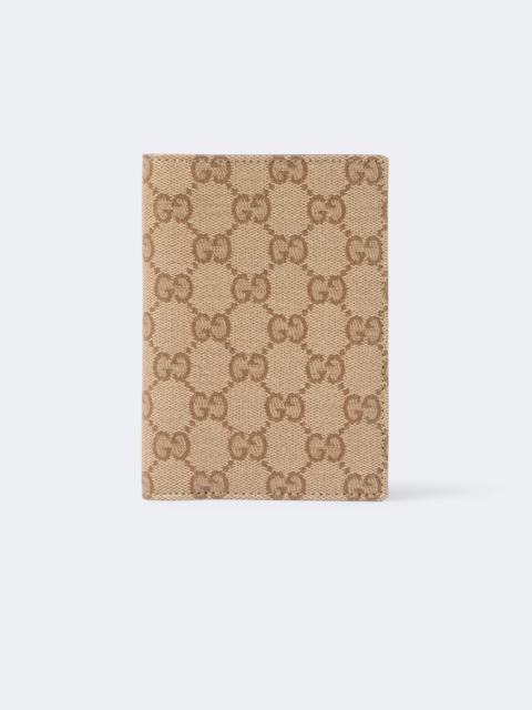 GUCCI Gucci Essence Classic GG canvas passport holder