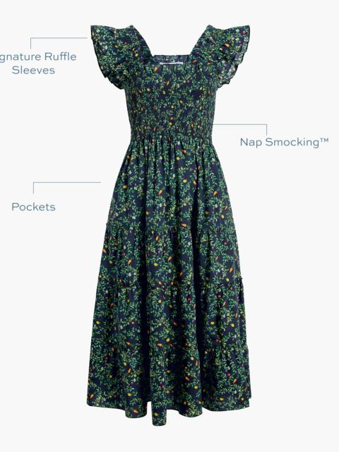 Hill House Home The Ellie Nap Dress - Midnight Garden Poplin