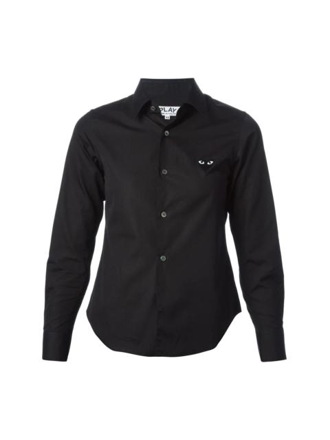 Comme des Garçons PLAY embroidered heart shirt