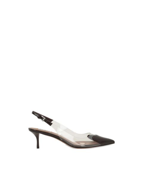 Alaïa Le Coeur slingback pumps