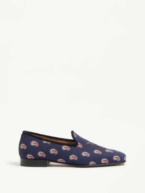 LES ALCÔVETTES LOAFER IN VOYAGE IMAGINAIRE CANVAS FABRIC