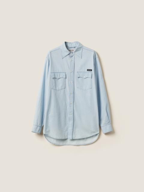 Miu Miu Chambray shirt