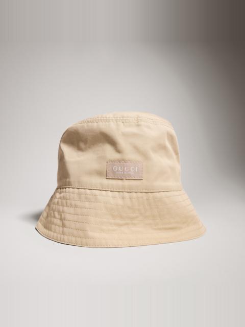 GUCCI Cotton canvas bucket hat