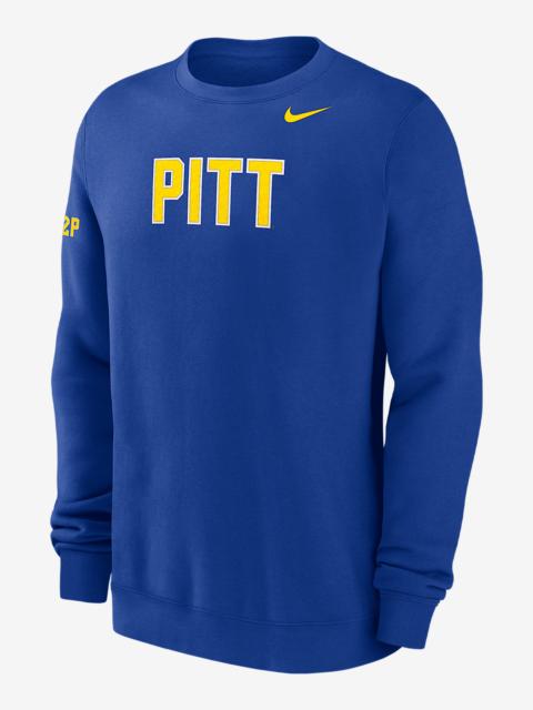 Nike Pitt Club Fleece Men's Nike College Crew-Neck Sweatshirt