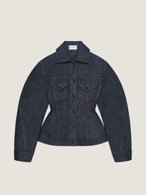 Givenchy CINCHED JACKET IN RAW DENIM