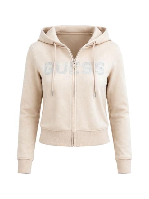 GUESS USA Primula embellished hoodie