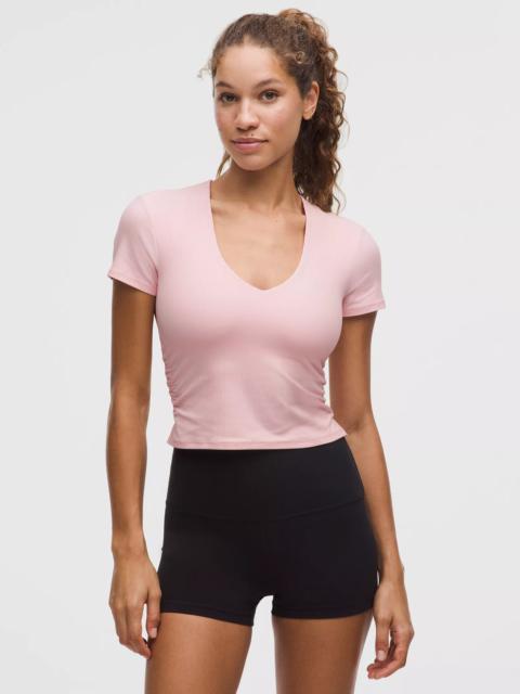 lululemon All It Takes Ribbed Nulu V-Neck T-Shirt *B–D Cups