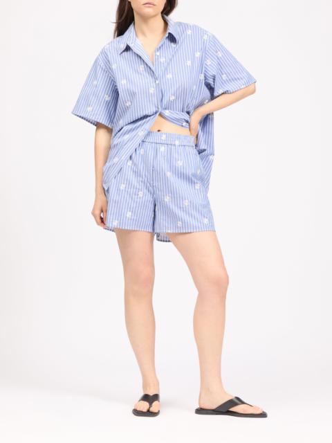 rag & bone Ella Embroidered Poplin Short