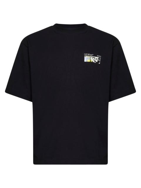Off-White Black jersey Industrial Arrow Skate T-shirt