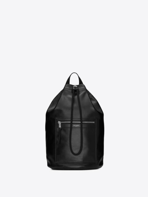 SAINT LAURENT city sailor backpack in smooth leather