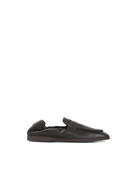 Brioni penny strap loafers