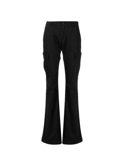 John Elliott Riley low-rise utility bootcut trousers