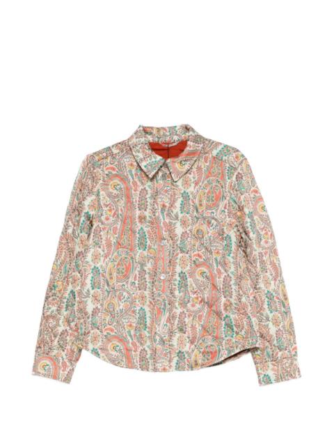 Etro paisley-print puffer jacket