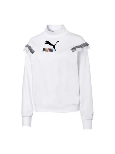 PUMA PUMA x TYAKASHA Turtleneck Sweater White 595555-02