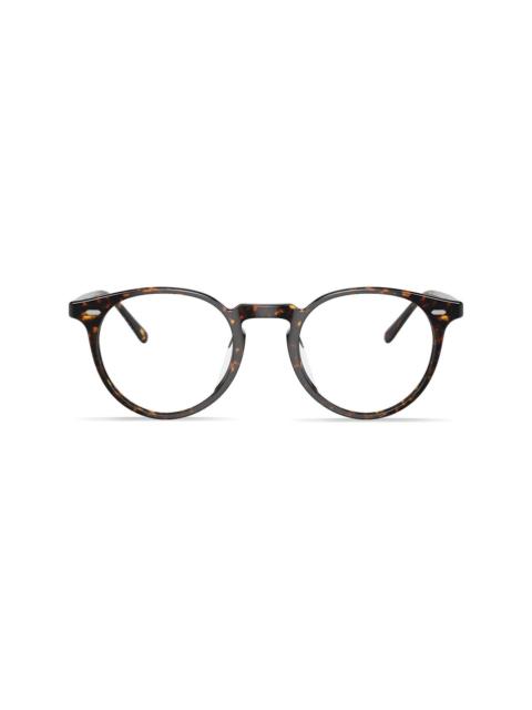 N.02 round-frame glasses
