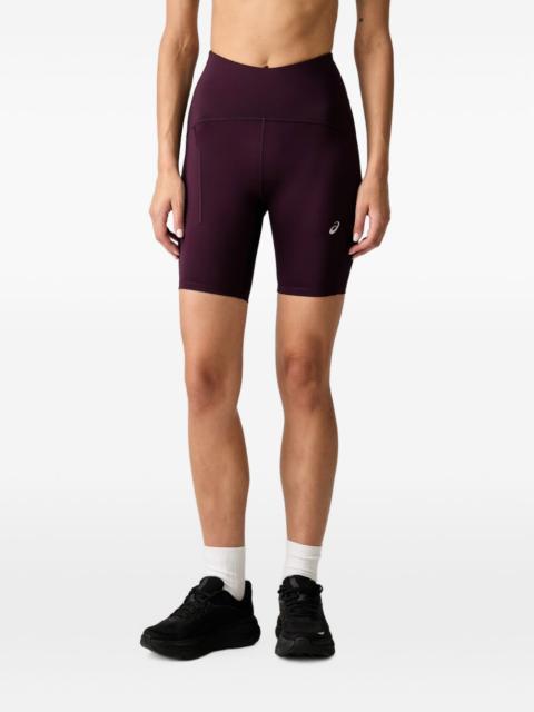 Asics Road logo-print running shorts