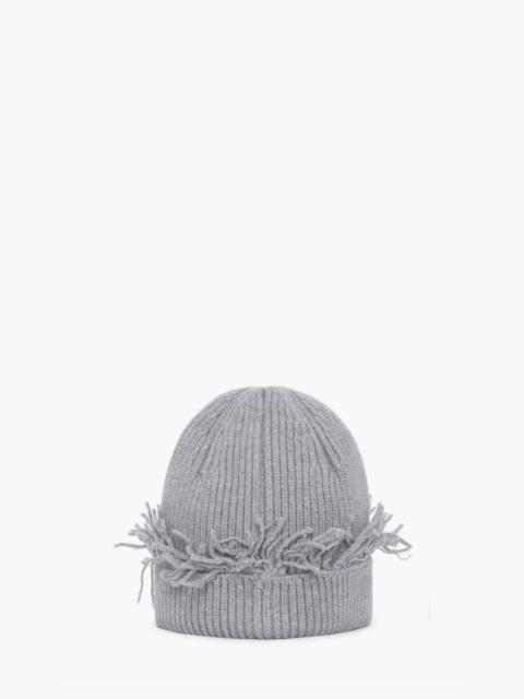 JW Anderson BEANIE WITH FRINGE DETAIL