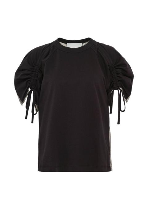 3.1 Phillip Lim ruched short-sleeve T-shirt