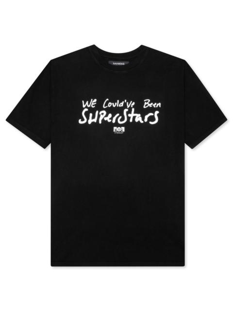 NAHMIAS NAHMIAS X KODAK BLACK SUPERSTARS T-SHIRT - BLACK