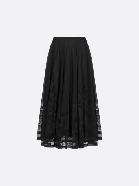 Dior Flared Mid-Length Skirt