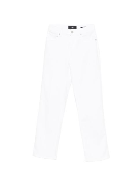 7 For All Mankind cropped jeans