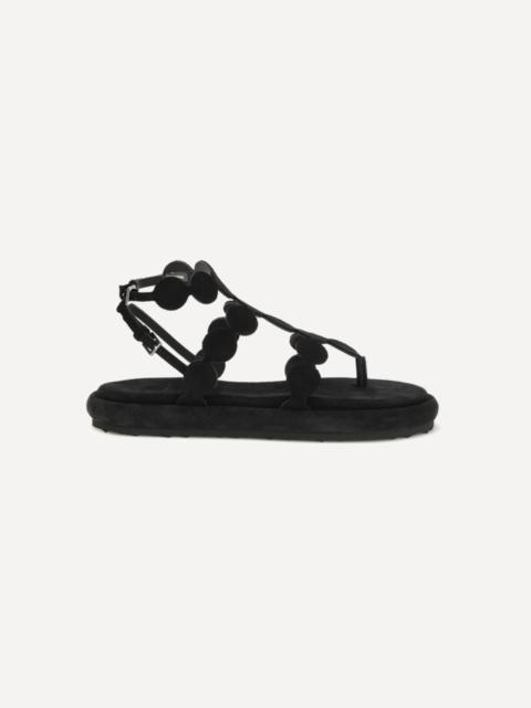Suede Sandals