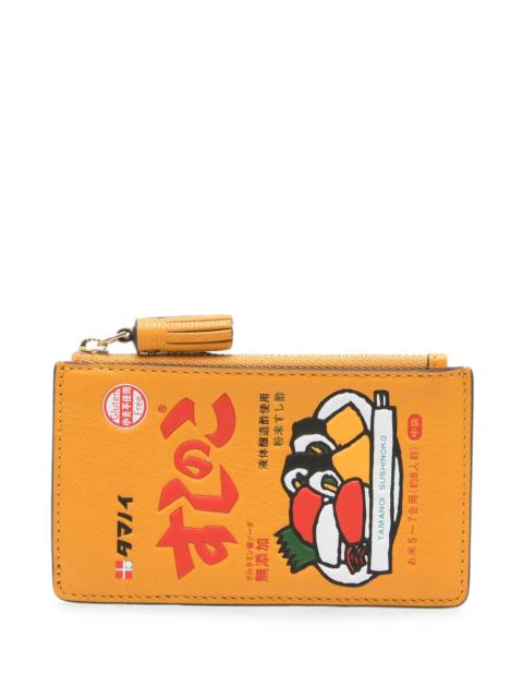 Anya Hindmarch Anya Hindmarch Sushi No Ko Leather Card Holder