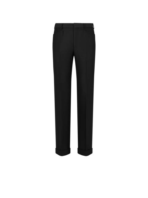 TOM FORD TECHNO GABARDINE ATTICUS WESTERN POCKET TROUSER