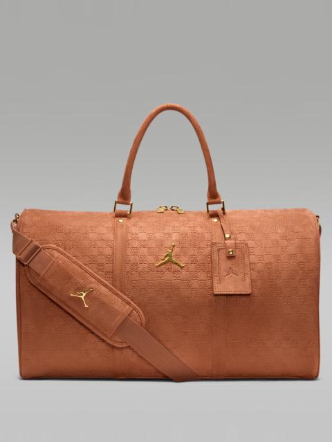 Jordan Suede Monogram Duffel (40L)