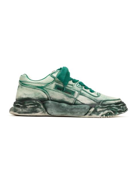 Maison MIHARAYASUHIRO "PARKER" OG Sole Faded Effect Leather Low-top Sneaker