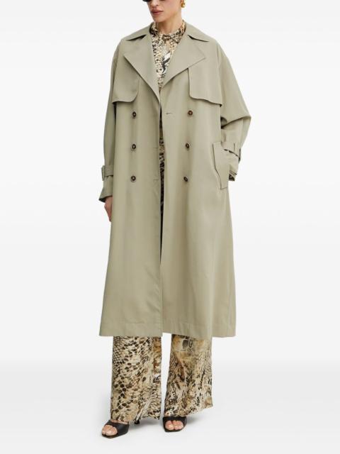GUESS USA belted double-breasted trench coat