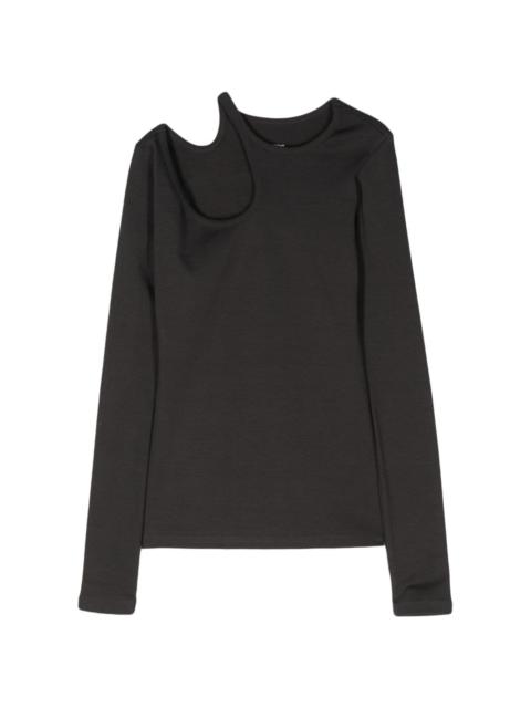 LOW CLASSIC cut-out detail top