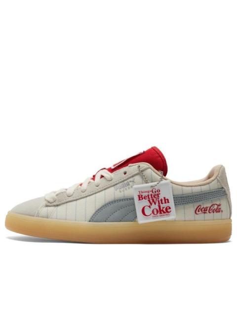 PUMA PUMA Coca-Cola x Suede 'Slate Pinstripes' 387049-01