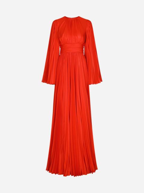 Dolce & Gabbana Long chiffon dress
