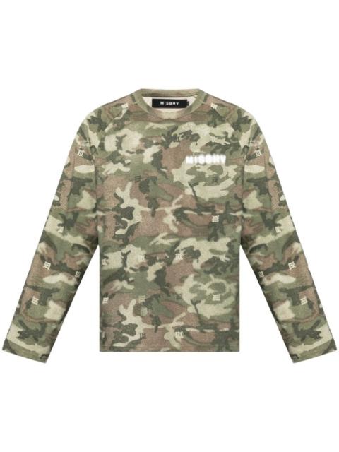 MISBHV camouflaged cotton sweatshirt