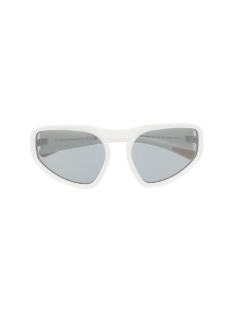 Moncler Pentagra oversized frame sunglasses