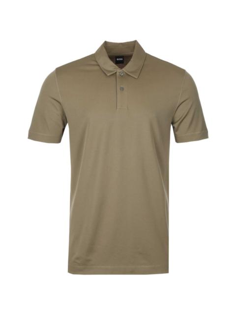 BOSS buttoned collar polo shirt