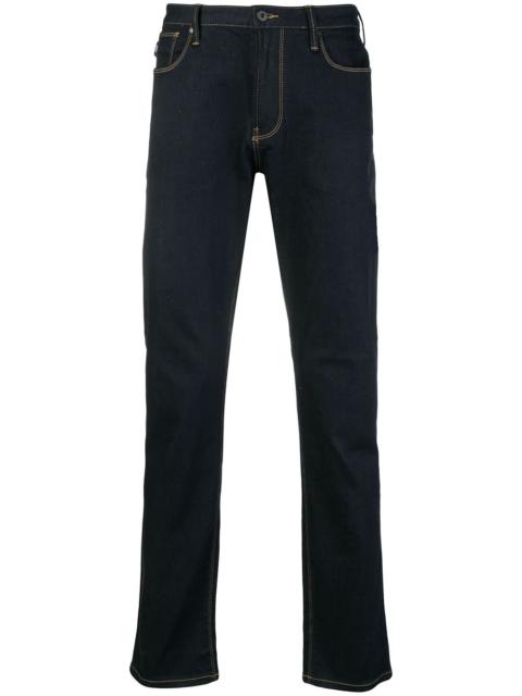 EMPORIO ARMANI classic dark jeans