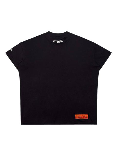 Heron Preston Heron Preston T-Shirt Short-Sleeve Mock Ctnmb 'Black'