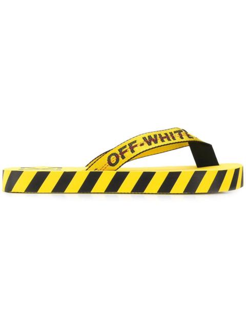 Off-White Off-White Flip Flops Yellow