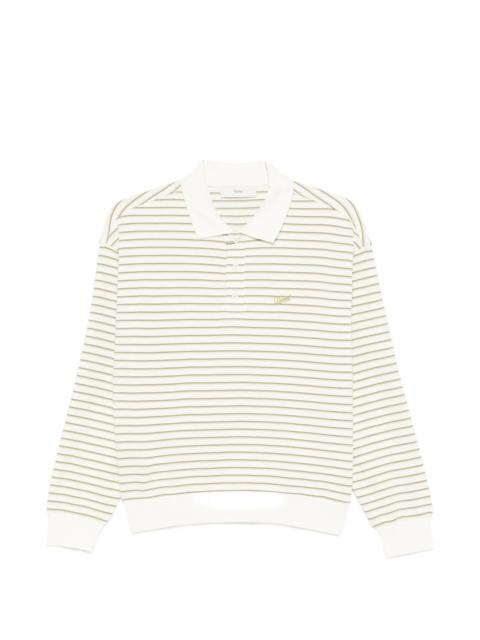 Dunst Dunst Striped Polo Shirt