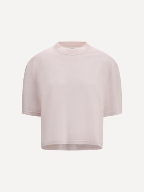SA SU PHI Cropped T-Shirt with round neckline