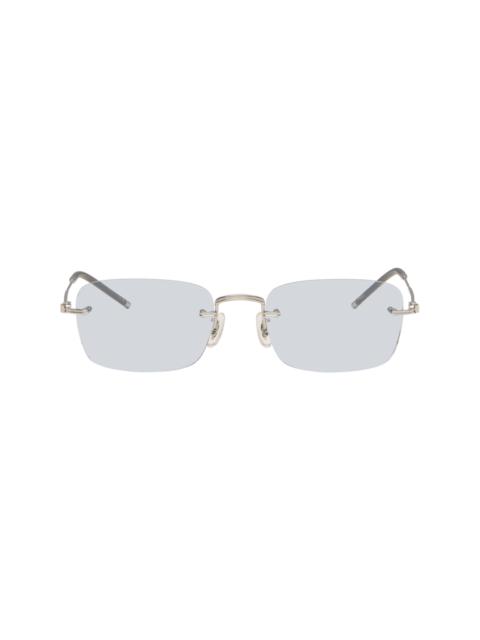 Oliver Peoples Silver TK-10 Sunglasses