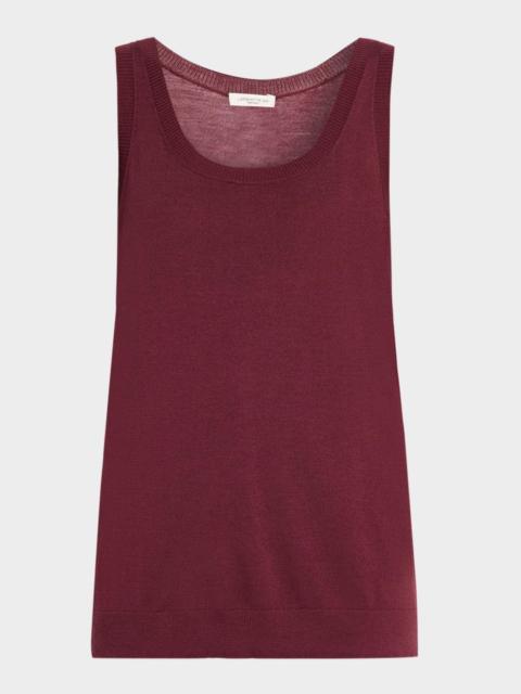 Lafayette 148 New York Superfine Merino Wool Sweater Tank