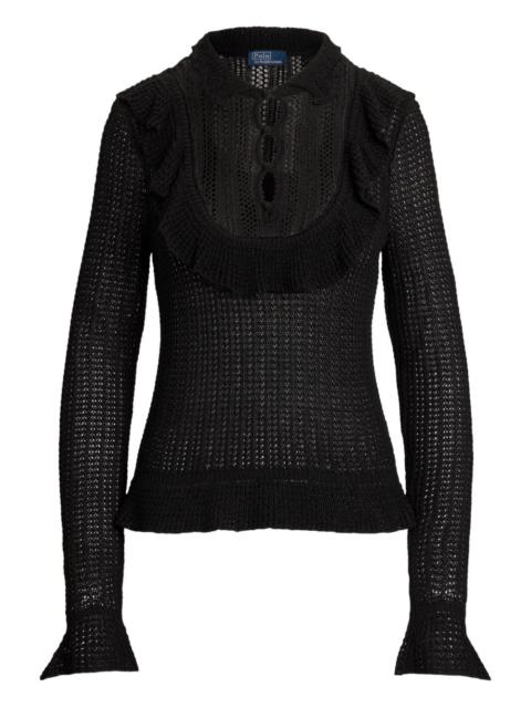 Polo Ralph Lauren open-knit pullover