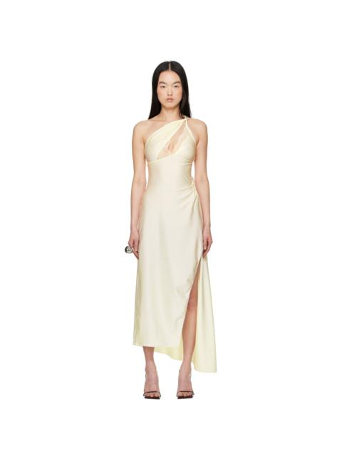 COPERNI White Asymmetric Maxi Dress