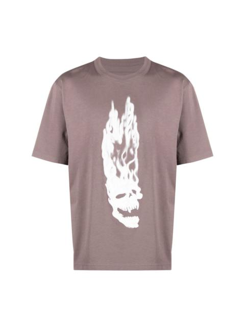 graphic-print short-sleeved T-shirt