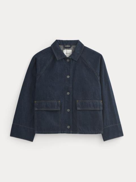 EVERLANE CROPPED DENIM JACKET