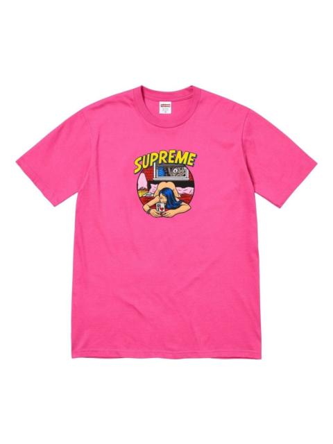 Supreme Supreme Bedroom T-Shirt 'Fuchsia' SS25T45-FUCHSIA