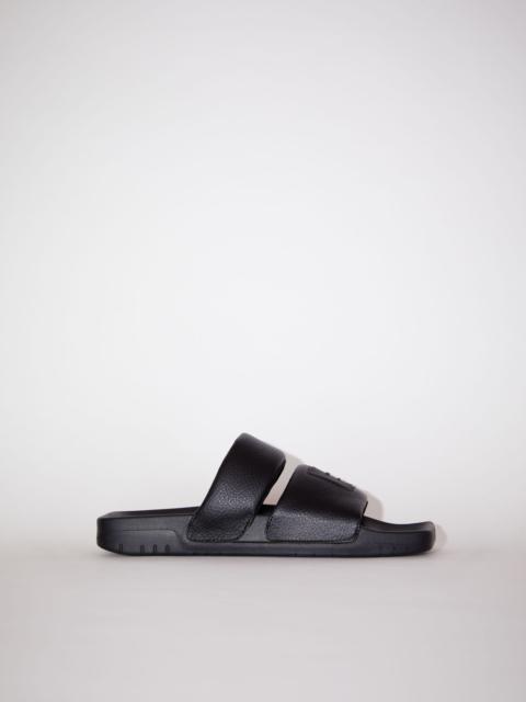Acne Studios Flat sandals - Black/black